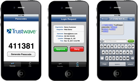 Trustwave Two Factor Authentication