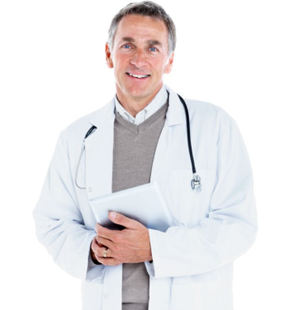 guy dressed like a doctor